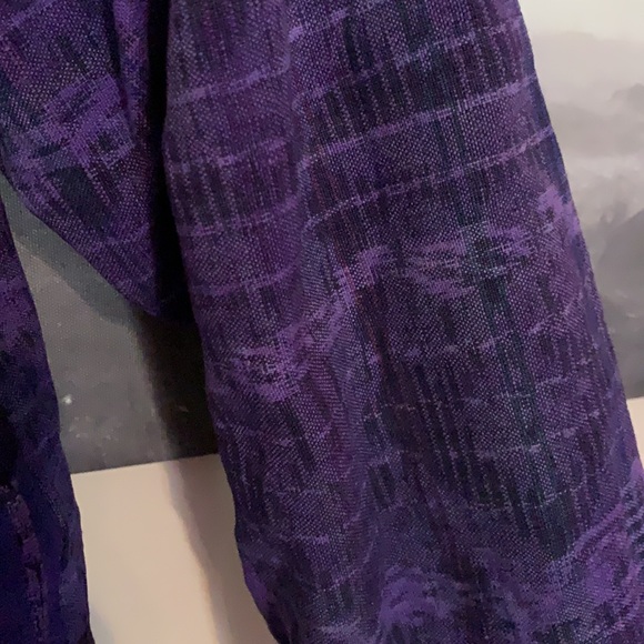 COPY - Purple Embroidered coat - Picture 4 of 15